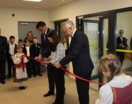 Vilniaus rajone, Ažulaukėje, atidaryta nauja lietuviška pradinė mokykla